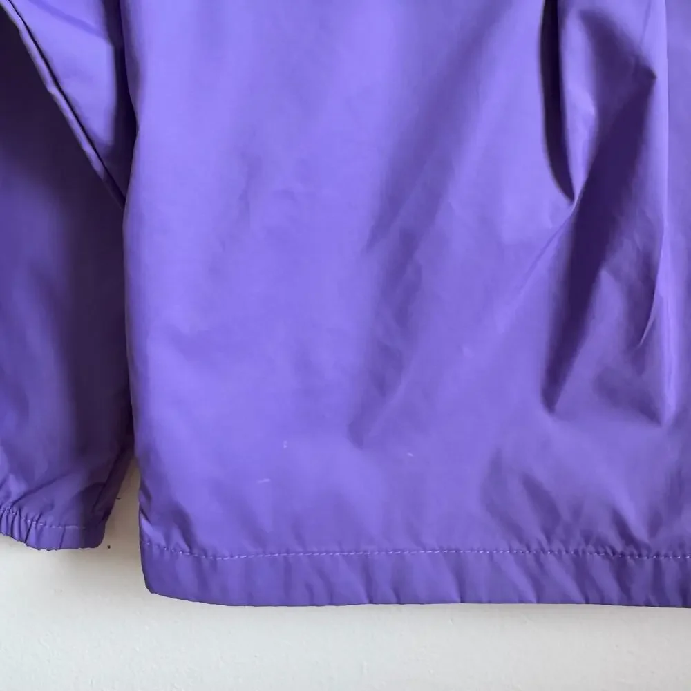 COLUMBIA Girl's Purple Rain Jacket Very Good Condition - Picture 5 of 8